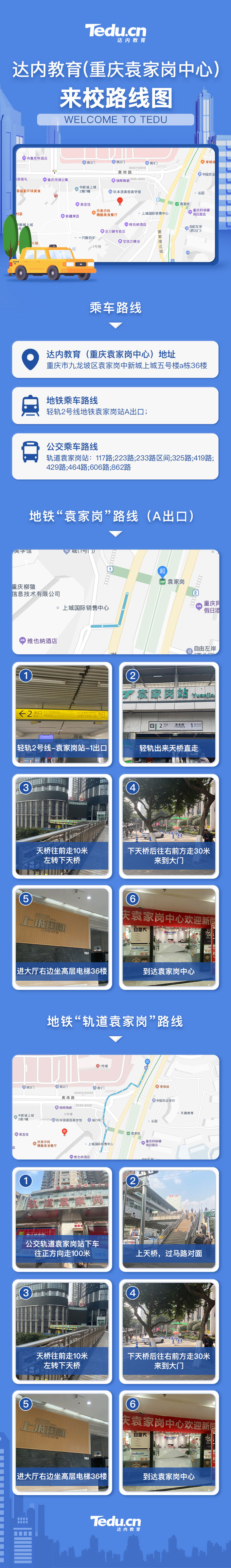 <a style='color:blue' href='http://m.zj189.cn/'>達(dá)內(nèi)</a>教育導(dǎo)向圖-袁家崗中心