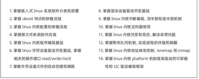 達內C++物聯(lián)網培訓課程大綱